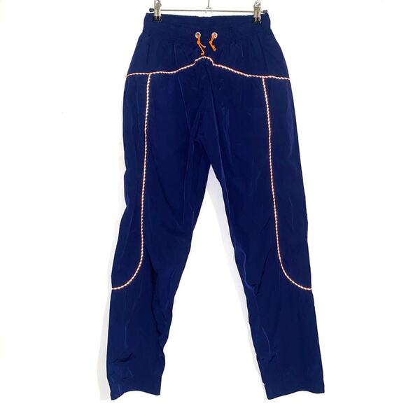 Mira Mikati Colored Piping Reflective Navy Joggers 38 US 4-6 SMALL - Picture 3 of 9